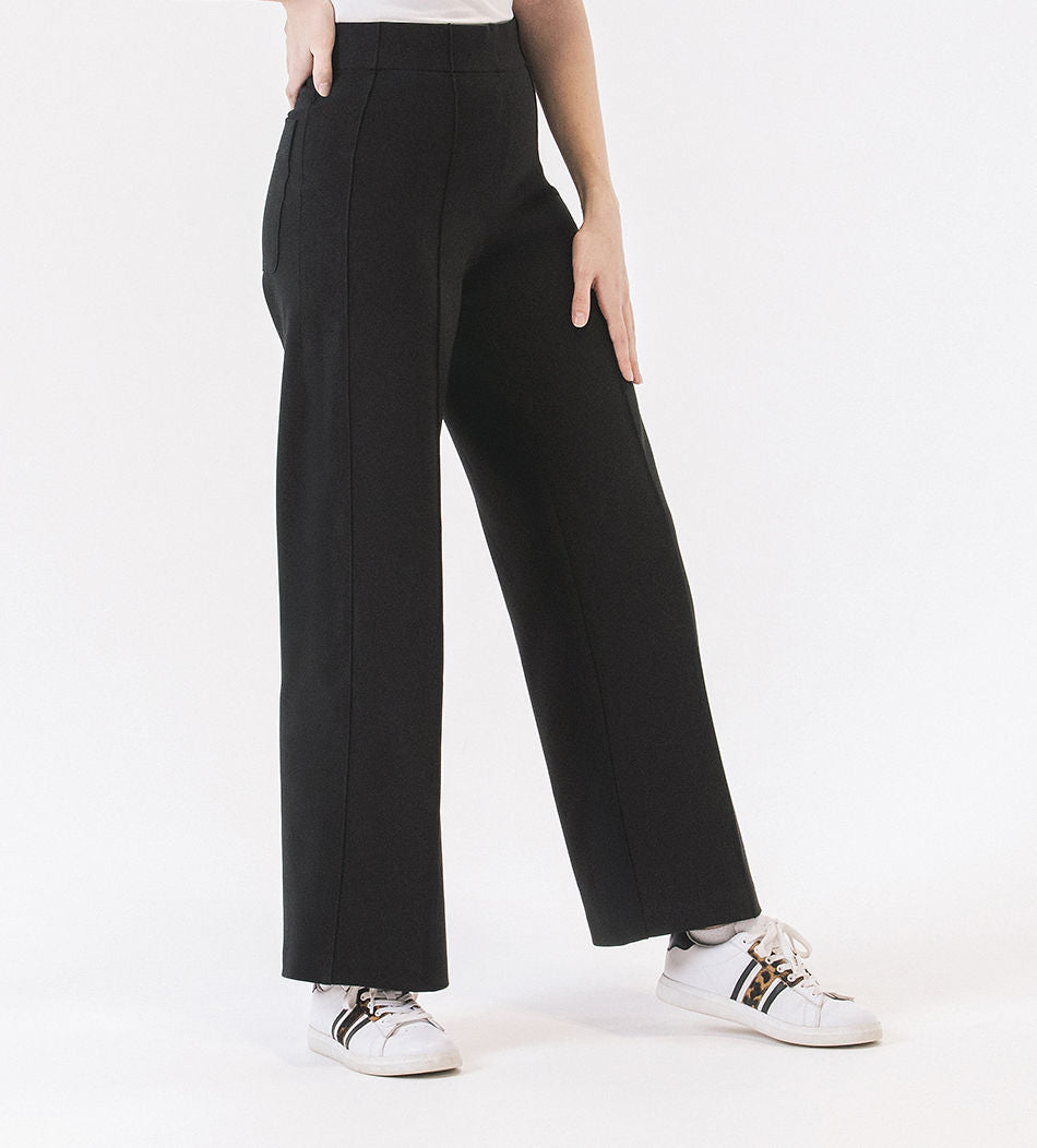 Nora Wide Leg Ponte Pants